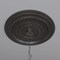 Ekena Millwork Cole PVC Medallion (Canopies up to 6"), 22"OD x 3 1/2"ID x 1"P, Metallic Weathered Steel CMP22CODST - alternate 10